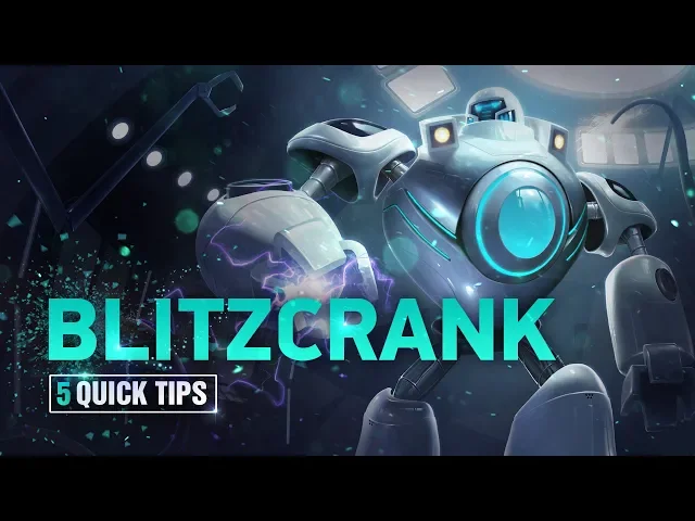 5 quick tips to climb ranked: blitzcrank (feat. scrandor